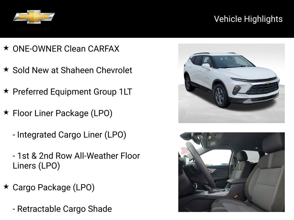 Certified 2023 Chevrolet Blazer LT w/ Convenience Package AWD/4WD image 20
