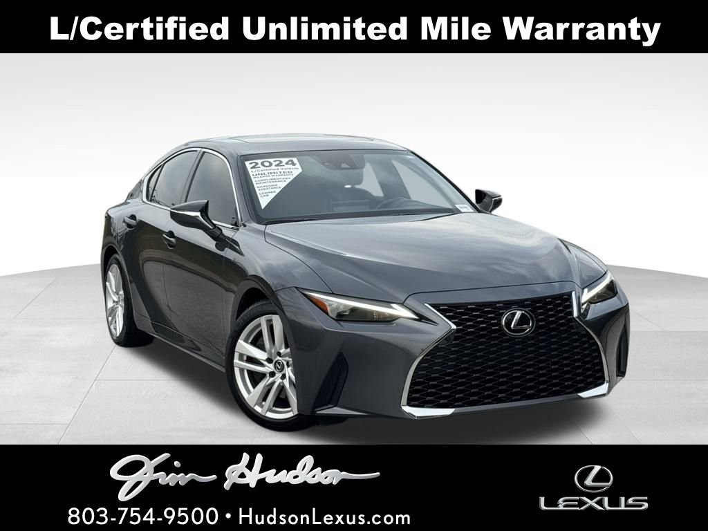 Certified 2024 Lexus IS 300 w/ Comfort Package
