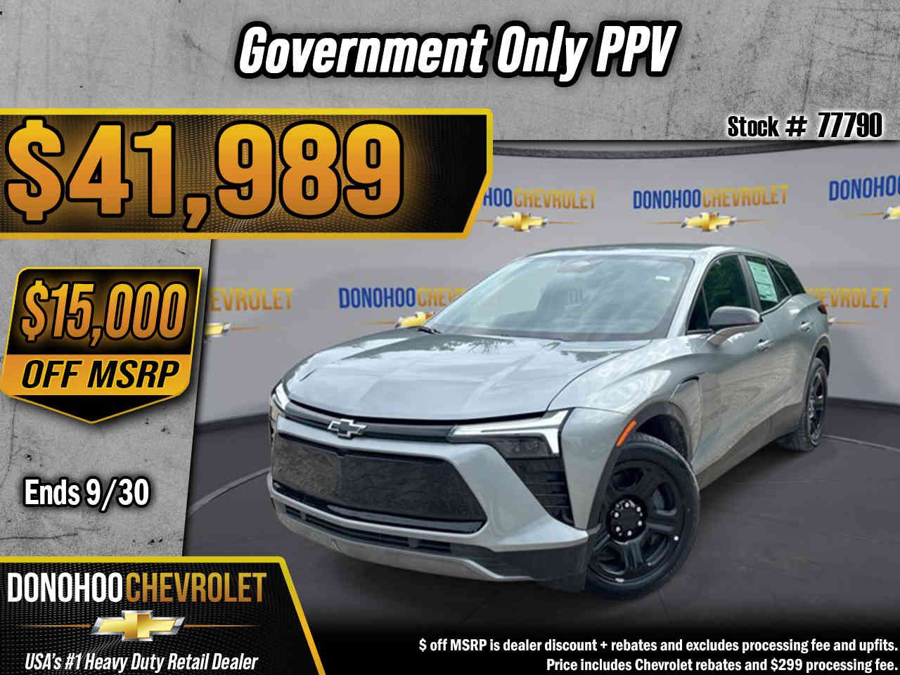 New 2025 Chevrolet Blazer EV AWD Police