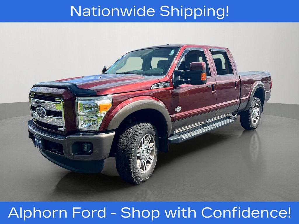 Used 2015 Ford F250 King Ranch w/ Snow Plow Prep Package AWD/4WD image 6