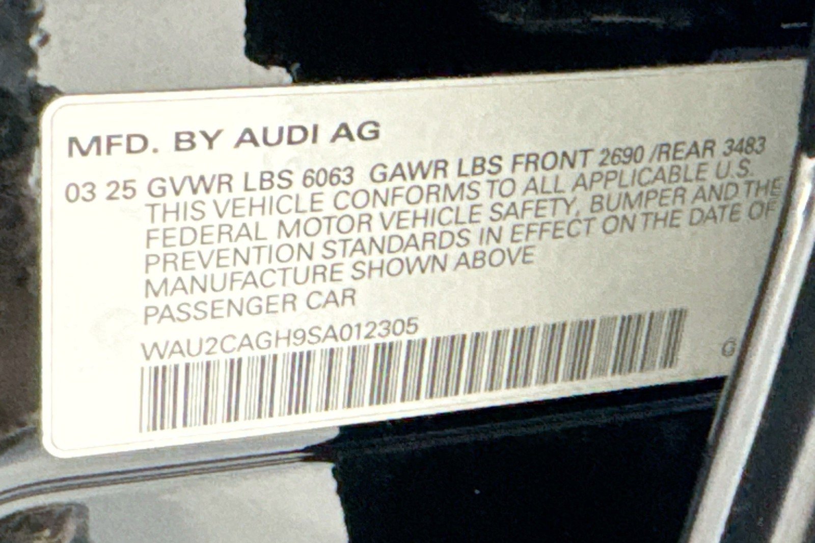 New 2025 Audi A6 e-tron Premium Plus RWD image 27