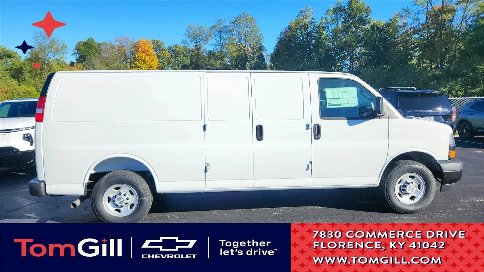 New 2025 Chevrolet Express 2500 Extended w/ Driver Convenience Package RWD image 1