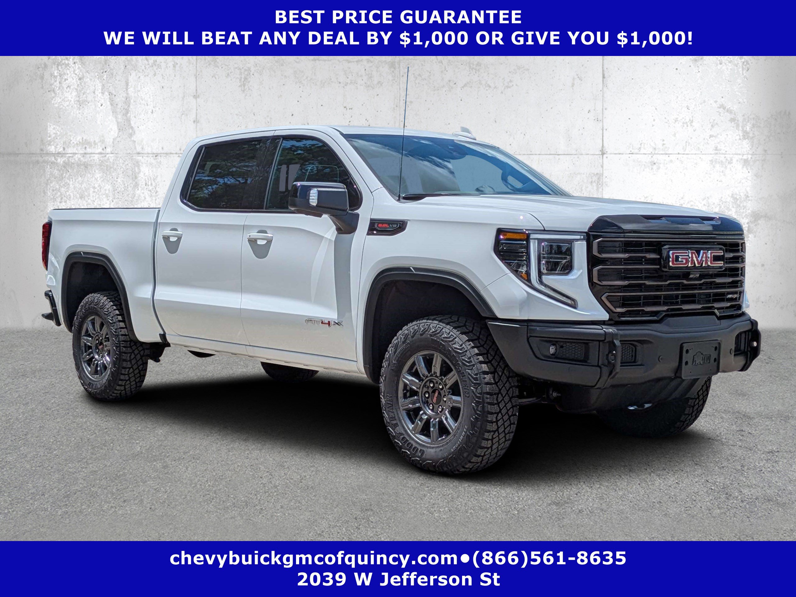 New 2026 GMC Sierra 1500 AT4X
