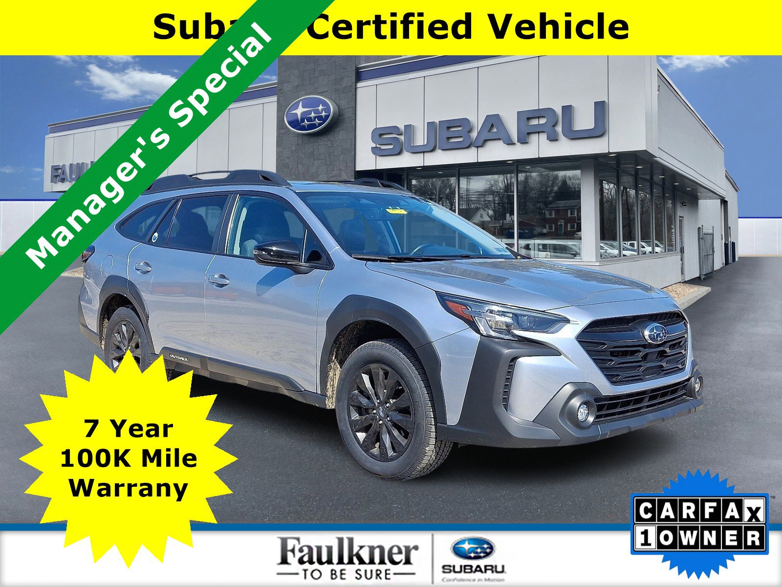 Certified 2024 Subaru Outback Onyx Edition