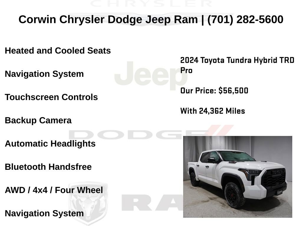 Used 2024 Toyota Tundra TRD Pro image 6