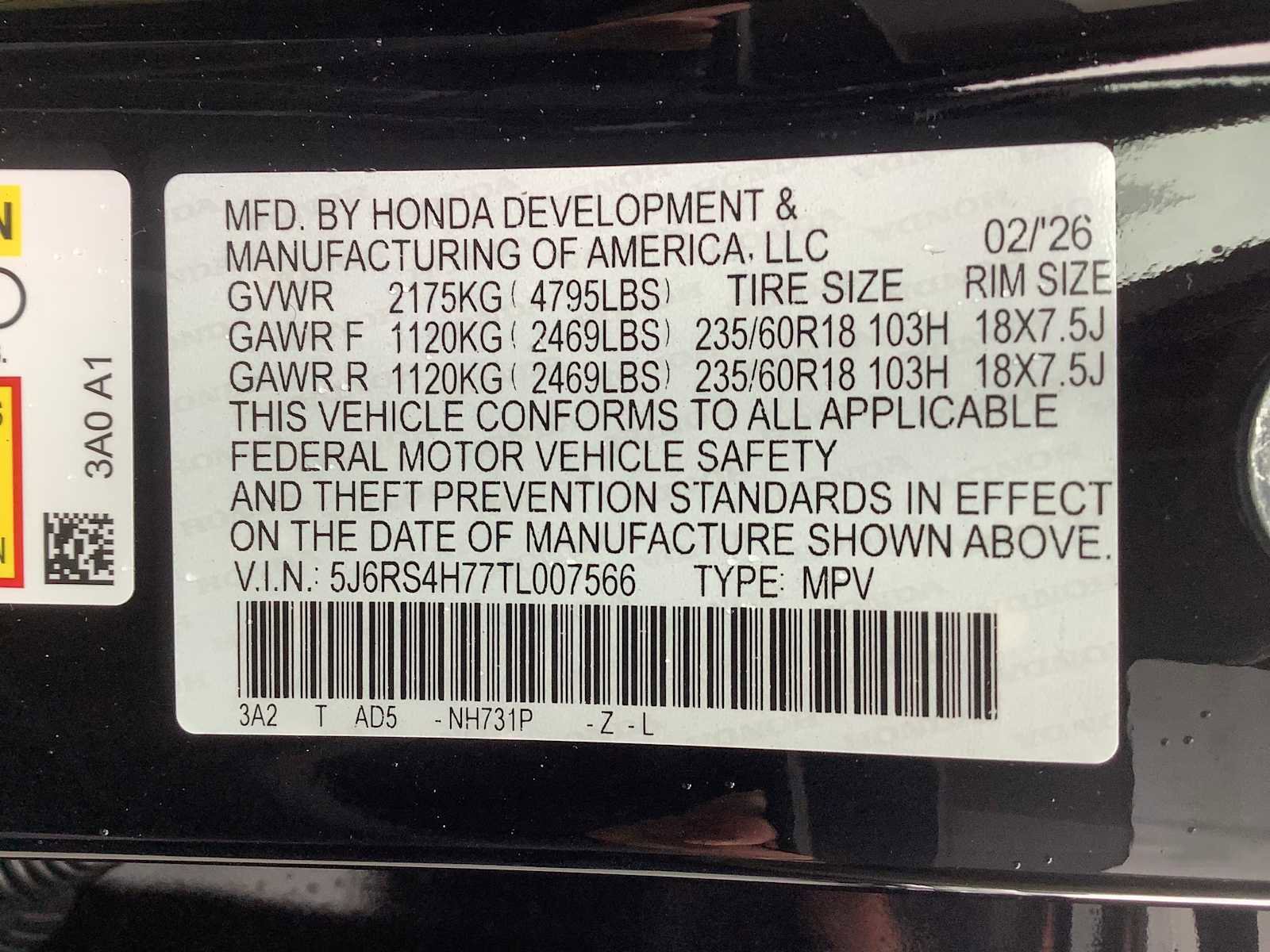 New 2026 Honda CR-V EX-L image 21