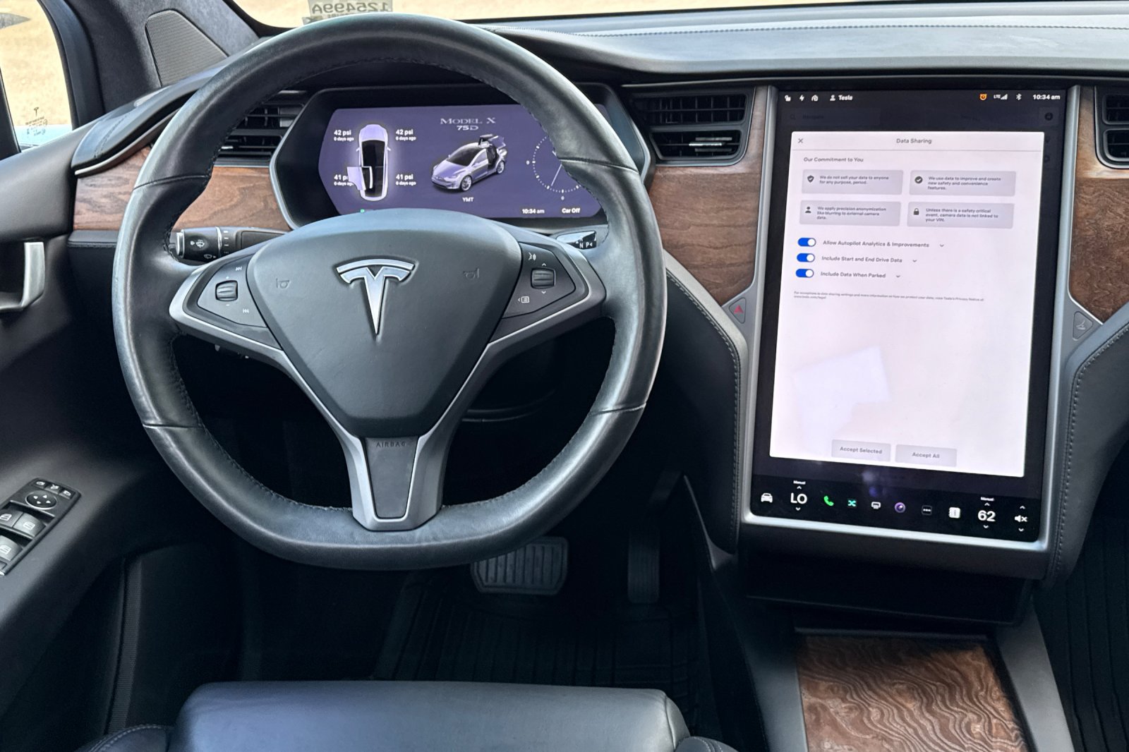 Used 2019 Tesla Model X 75D AWD/4WD image 14