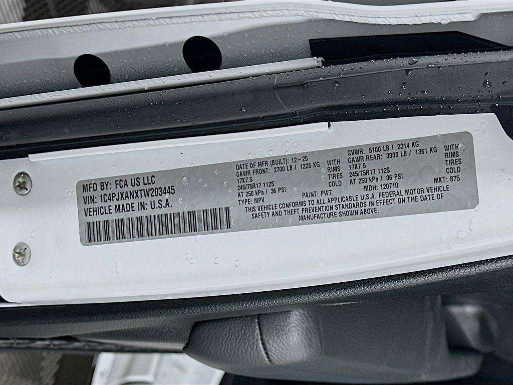 New 2026 Jeep Wrangler Sport image 19