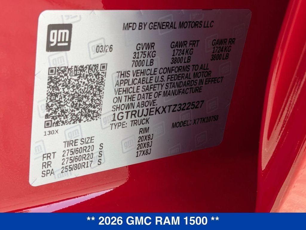New 2026 GMC Sierra 1500 Elevation AWD/4WD image 35