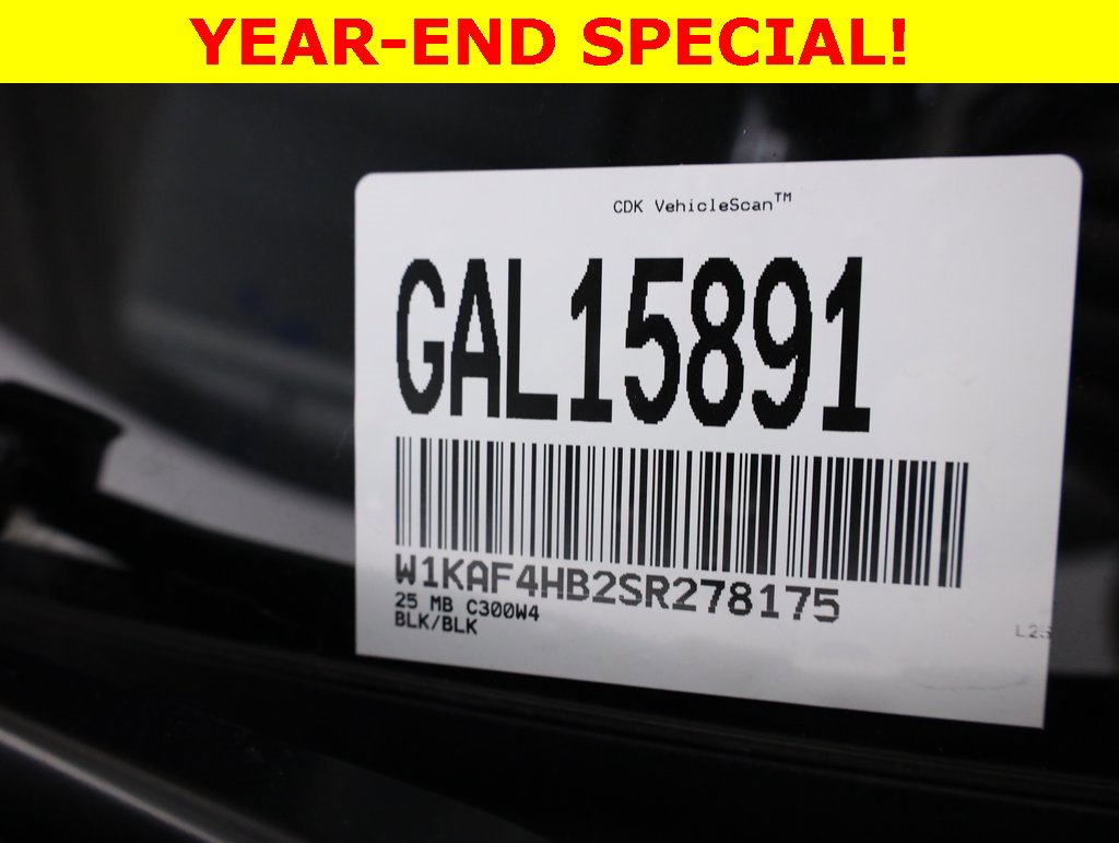 Certified 2025 Mercedes-Benz C 300 4MATIC Sedan image 61