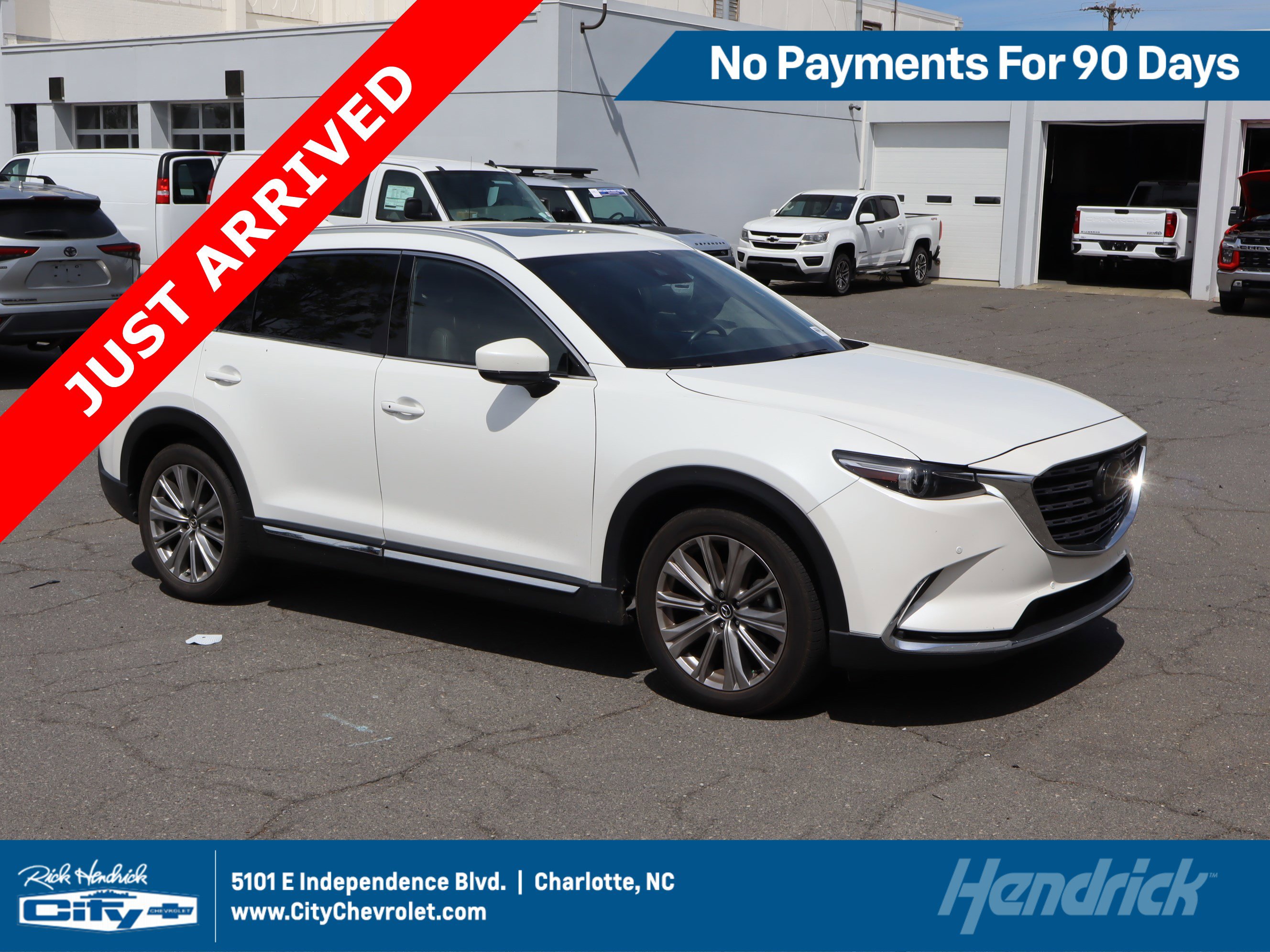 Used 2022 MAZDA CX-9 Signature AWD/4WD image 1