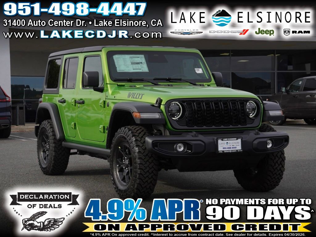 New 2026 Jeep Wrangler Willys image 1