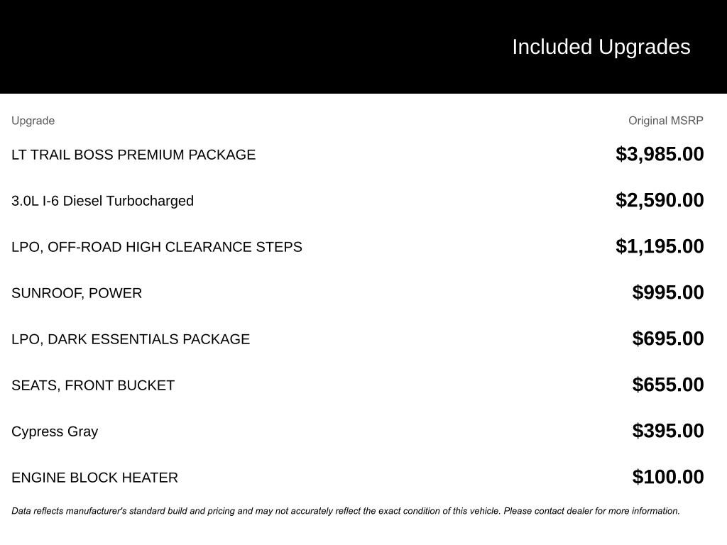New 2026 Chevrolet Silverado 1500 LT Trail Boss w/ LT Trail Boss Premium Package image 3