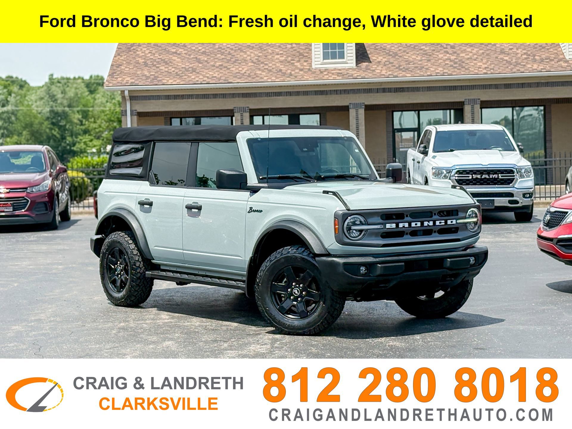 Used 2022 Ford Bronco Big Bend AWD/4WD image 1