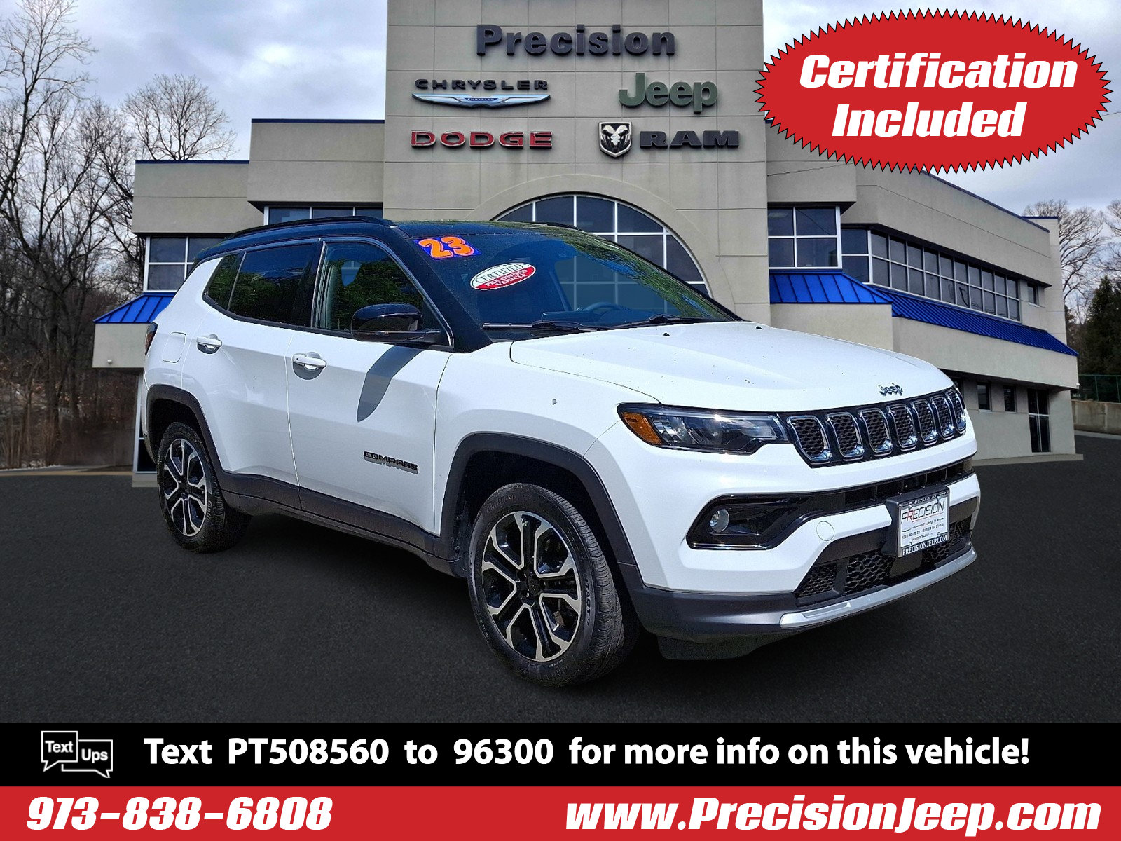 Certified 2023 Jeep Compass Limited