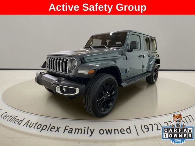 Used 2025 Jeep Wrangler Unlimited Sahara w/ Safety Group AWD/4WD image 1