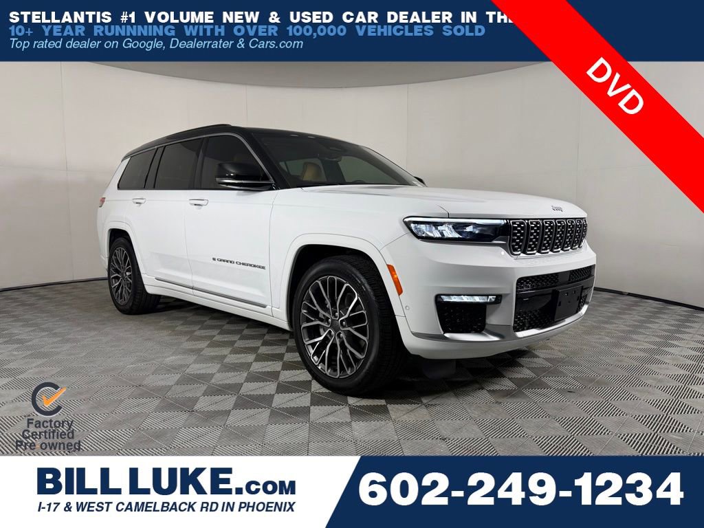 Certified 2025 Jeep Grand Cherokee L Summit AWD/4WD image 1