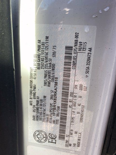 Used 2024 Ford Transit 250 148 High Roof w/ Load Area Protection Package RWD image 24