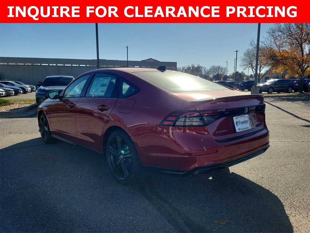 New 2025 Honda Accord Sport image 3