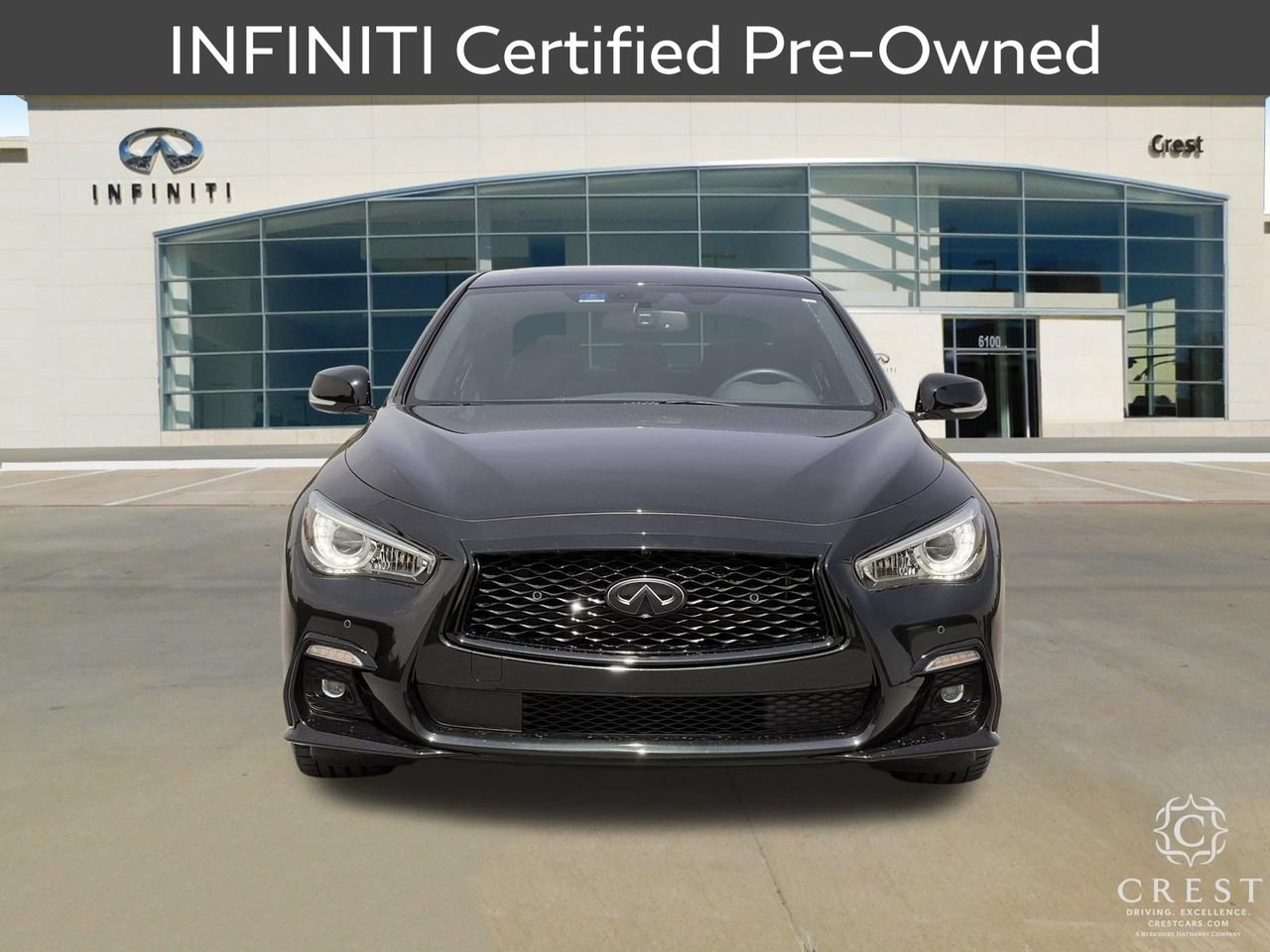 Certified 2023 INFINITI Q50 Red Sport 400 w/ Black Opal Edition RWD image 10