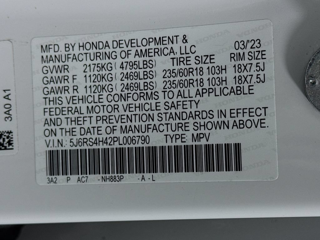 Certified 2023 Honda CR-V EX image 30