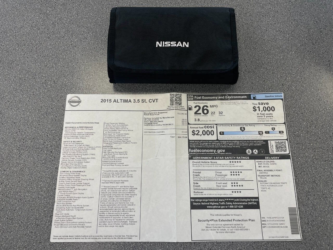 Used 2015 Nissan Altima 3.5 SL image 22