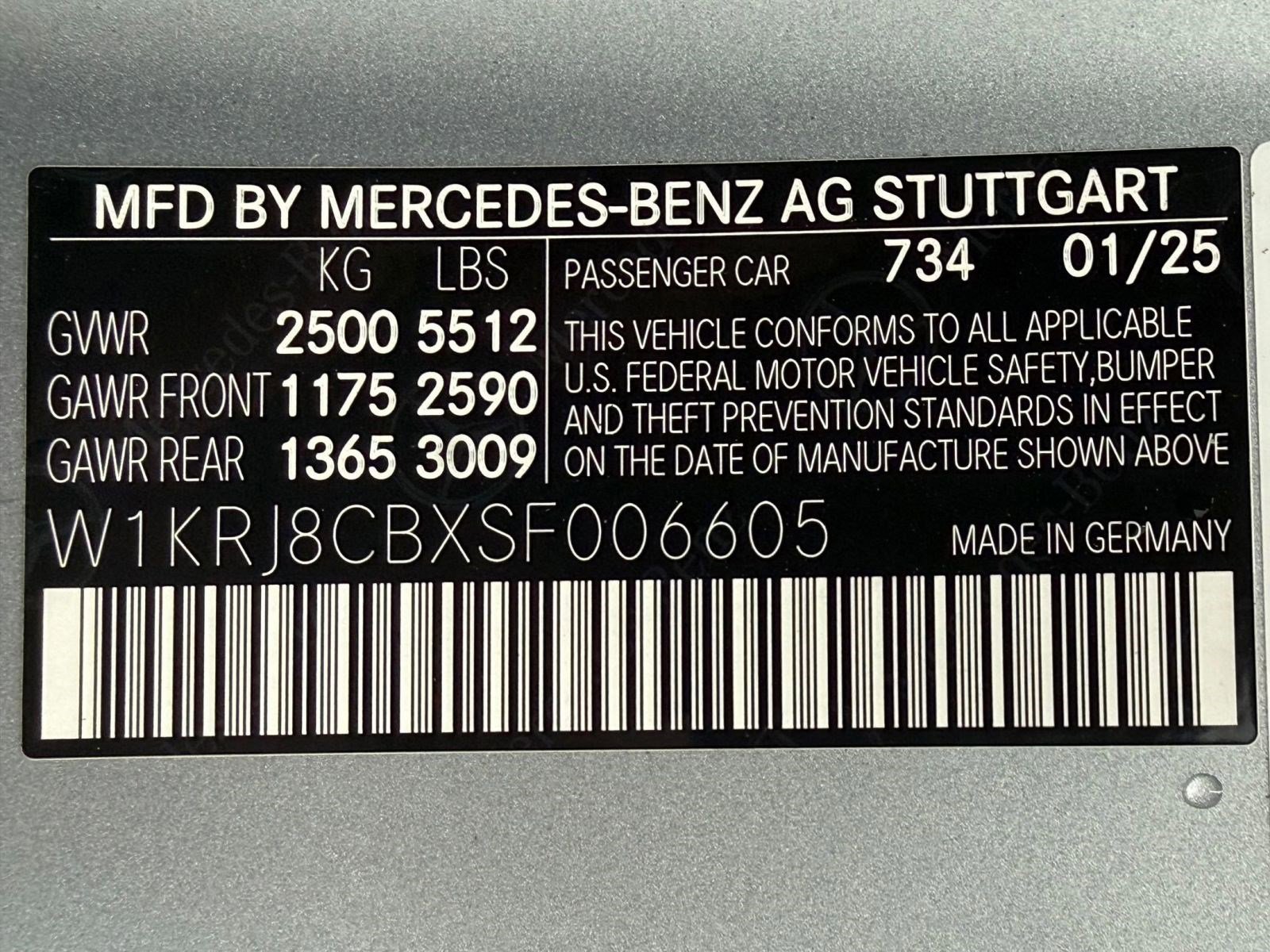 New 2025 Mercedes-Benz AMG GT 63 S image 18