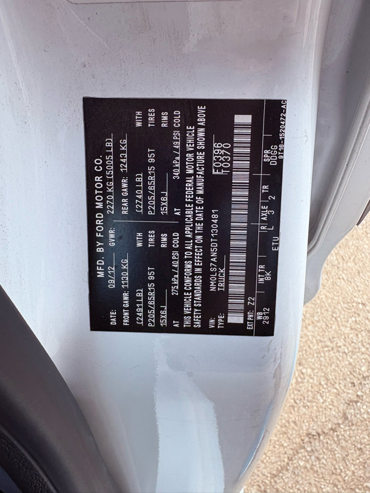 Used 2013 Ford Transit Connect XL w/ Fleet XL PWR Group image 14