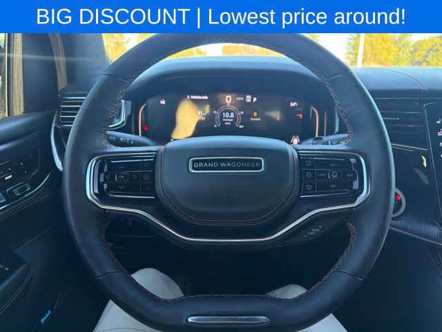 Used 2024 Jeep Grand Wagoneer Series III w/ Quick Order Packagew 28T AWD/4WD image 77