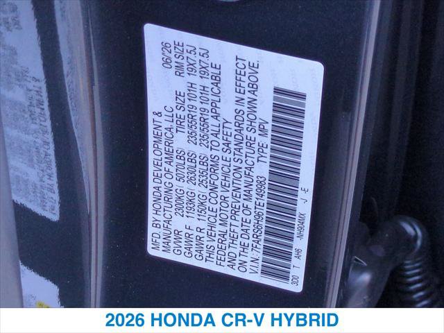 New 2026 Honda CR-V Sport Touring image 26