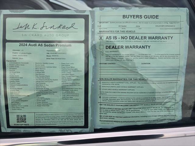 Used 2024 Audi A6 2.0T Premium w/ Convenience Package image 18