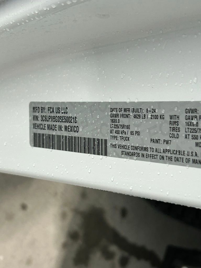 Used 2025 RAM ProMaster 1500 w/ Quick Order Package 22G SLT image 43