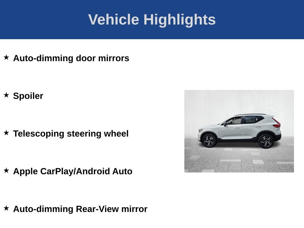 New 2026 Volvo XC40 B5 Core AWD/4WD image 3