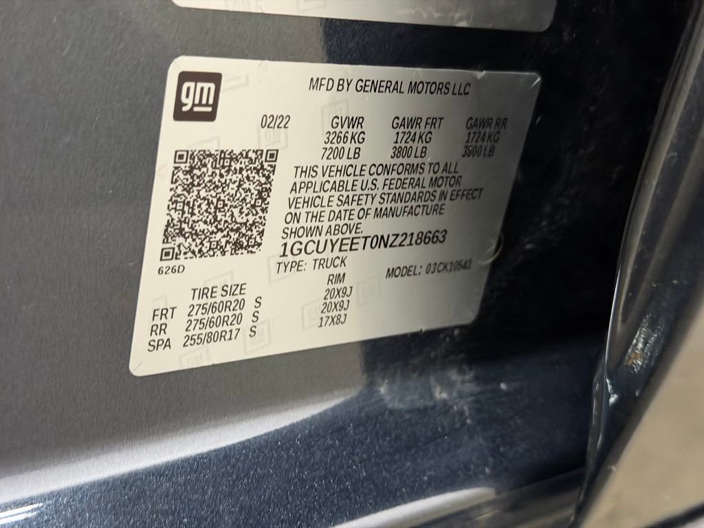 Certified 2022 Chevrolet Silverado 1500 RST w/ LPO, Blackout Package image 43