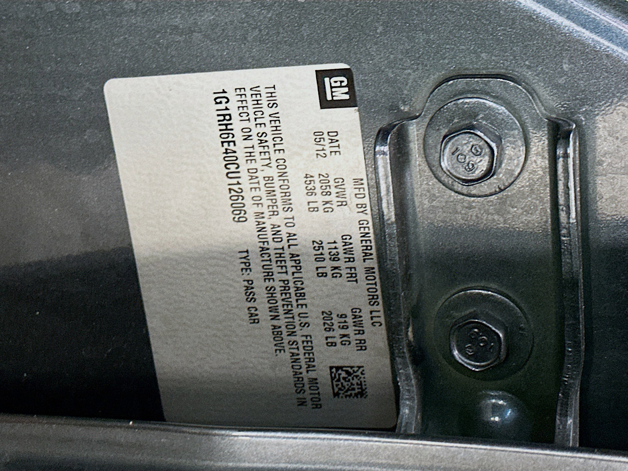 Used 2012 Chevrolet Volt Premium w/ Premium Trim Package image 12