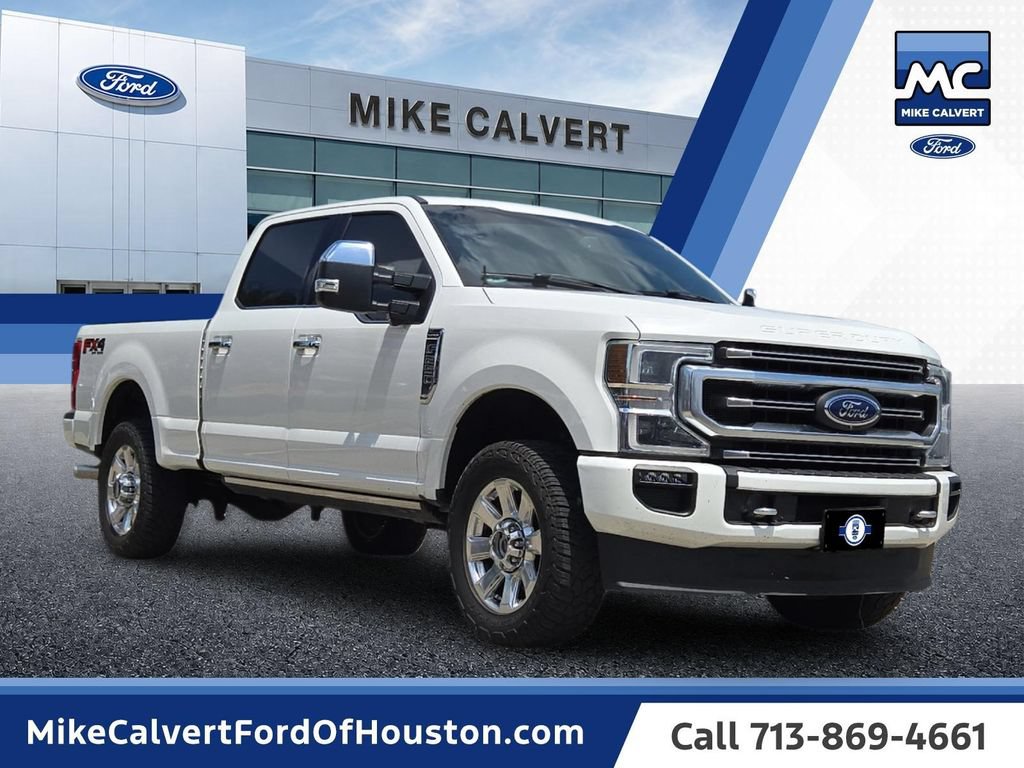 Used 2022 Ford F250 Platinum w/ FX4 Off-Road Package AWD/4WD image 7