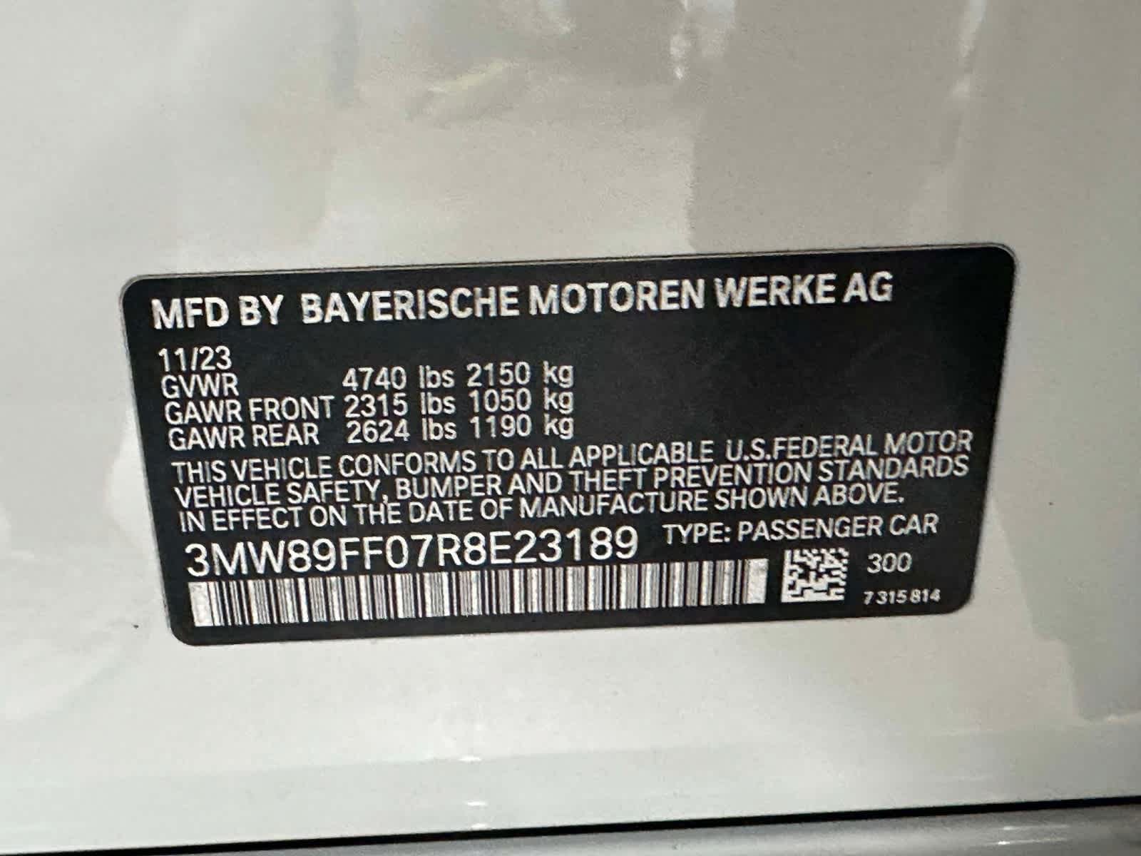 Used 2024 BMW 330i xDrive Sedan w/ Convenience Package AWD/4WD image 34