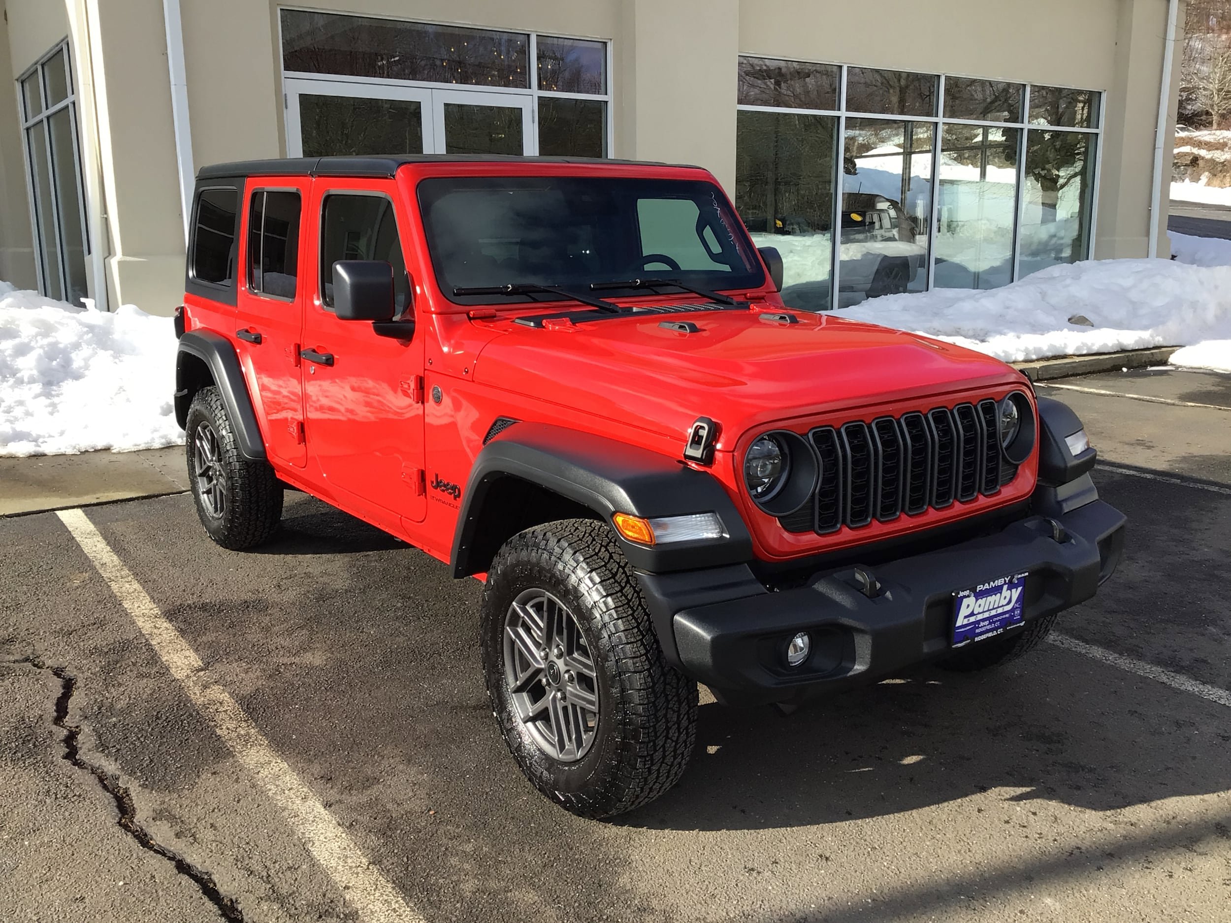 New 2025 Jeep Wrangler Unlimited Sport image 1
