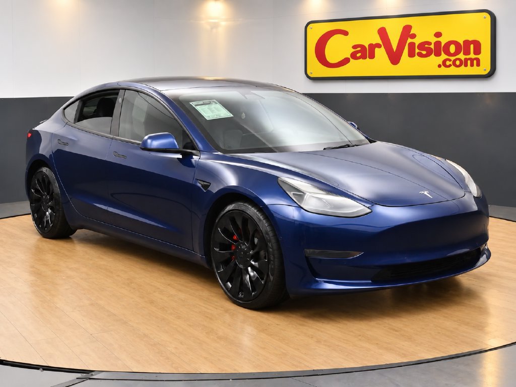 Used 2022 Tesla Model 3 Performance AWD/4WD image 1