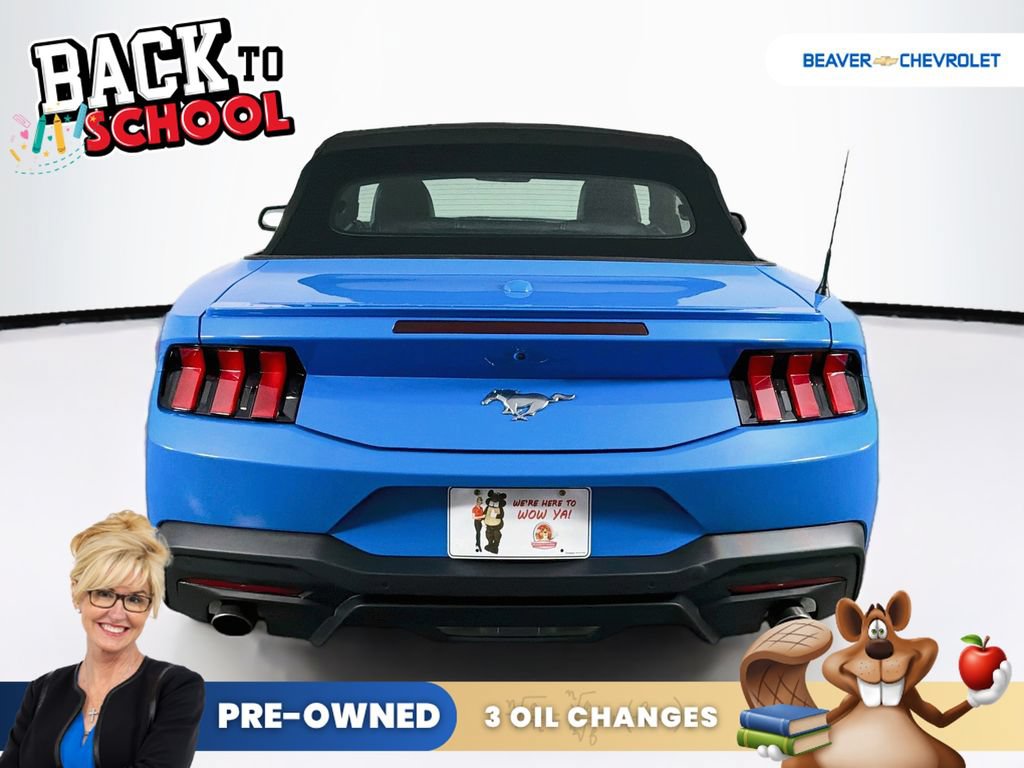 Used 2024 Ford Mustang Premium w/ Wheel & Stripe Package RWD image 6