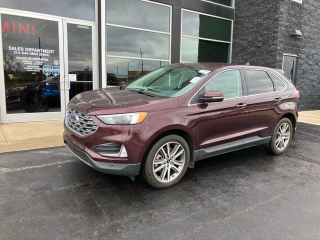 Used 2024 Ford Edge Titanium w/ Class II Trailer Tow Package image 4