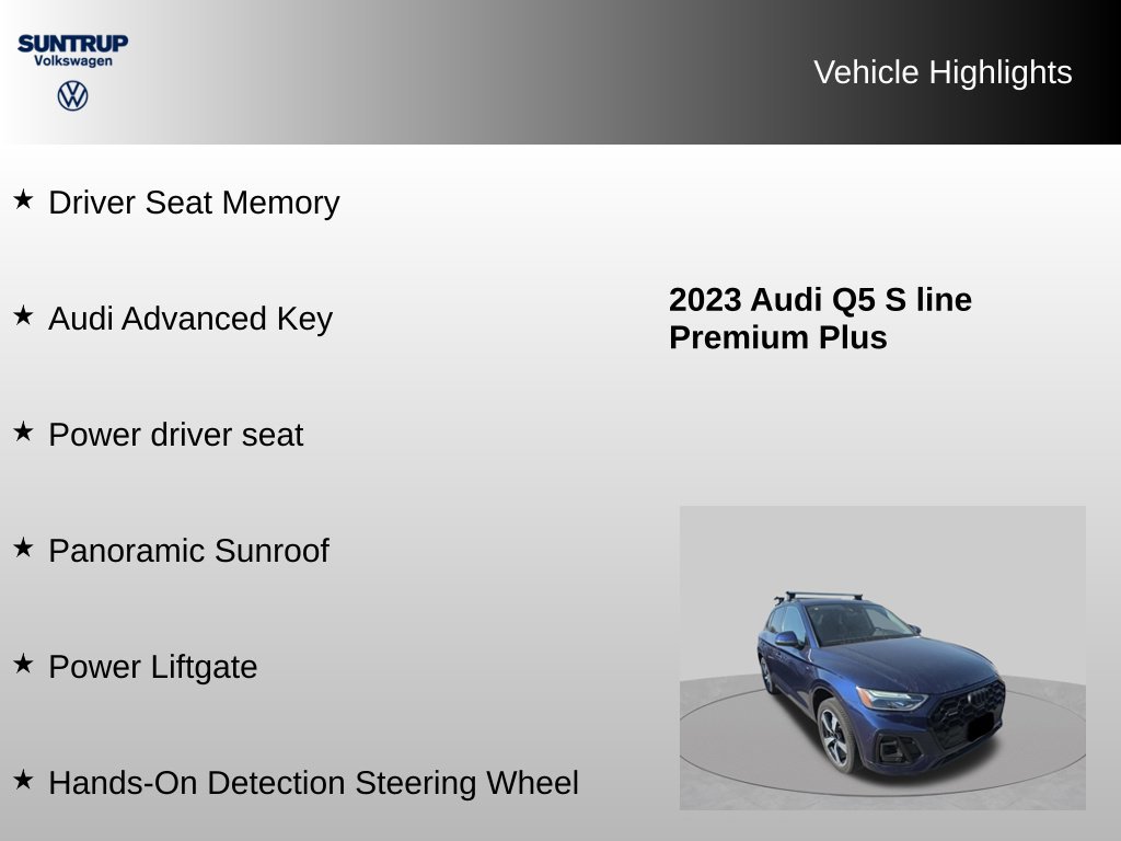 Used 2023 Audi Q5 2.0T Premium Plus w/ Premium Plus Package AWD/4WD image 24