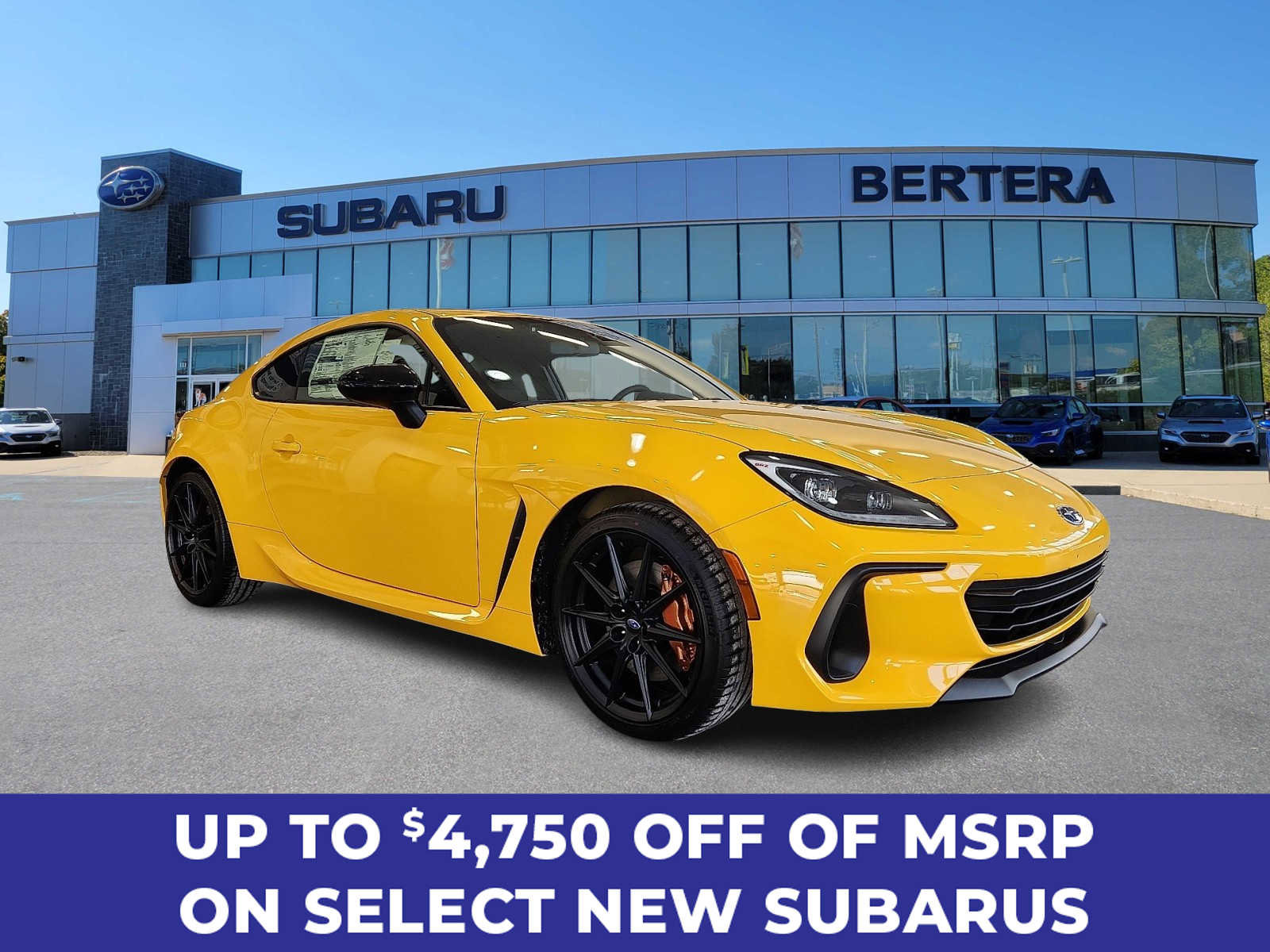 New 2026 Subaru BRZ tS