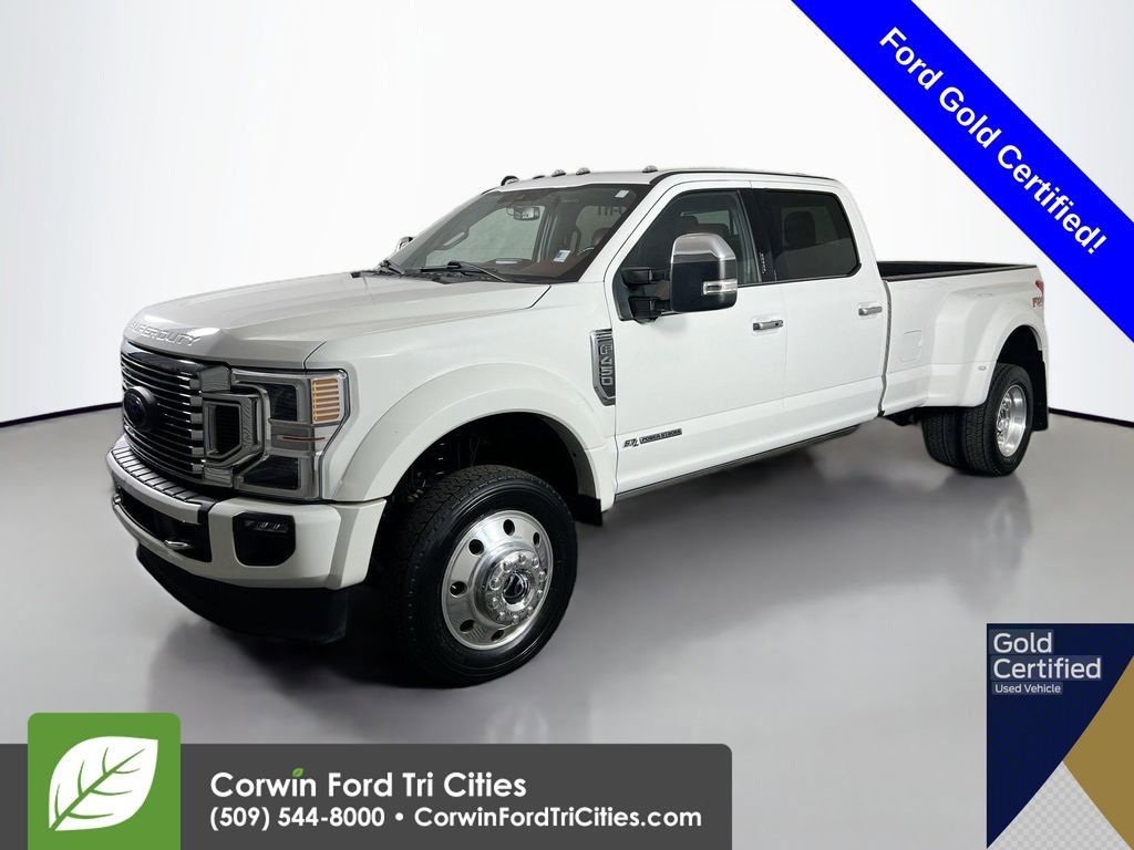 Certified 2022 Ford F450 Platinum w/ FX4 Off-Road Package AWD/4WD image 5