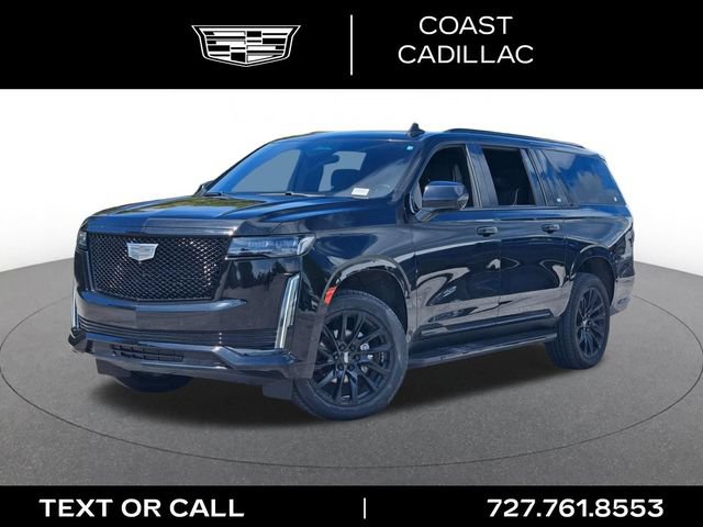 Used 2024 Cadillac Escalade ESV Sport w/ LPO, ONYX Package AWD/4WD video 1