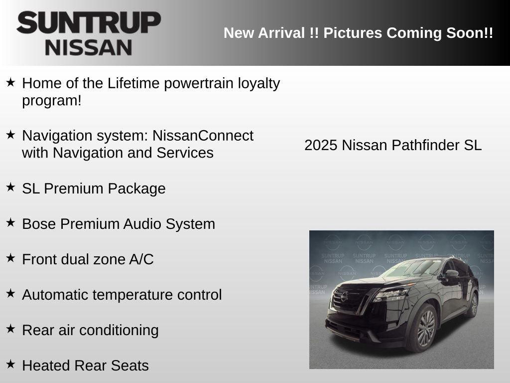 Used 2025 Nissan Pathfinder SL w/ SL Premium Package FWD image 6