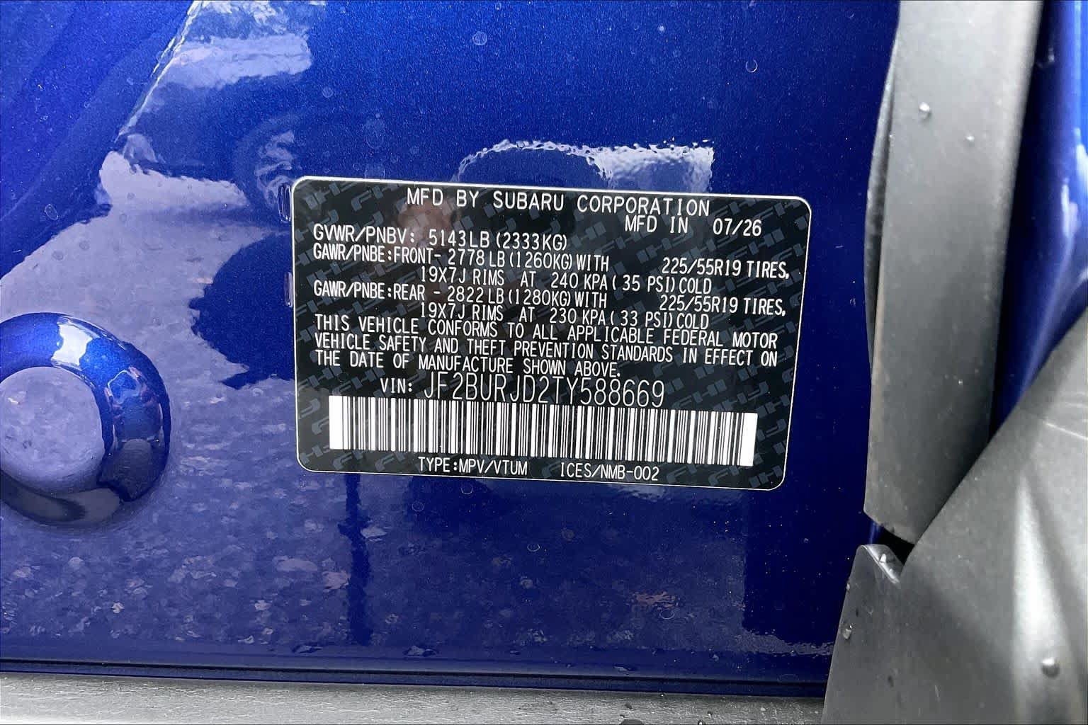 New 2026 Subaru Outback Touring XT AWD/4WD image 19