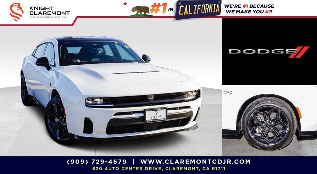 New 2026 Dodge Charger R/T w/ Blacktop Package