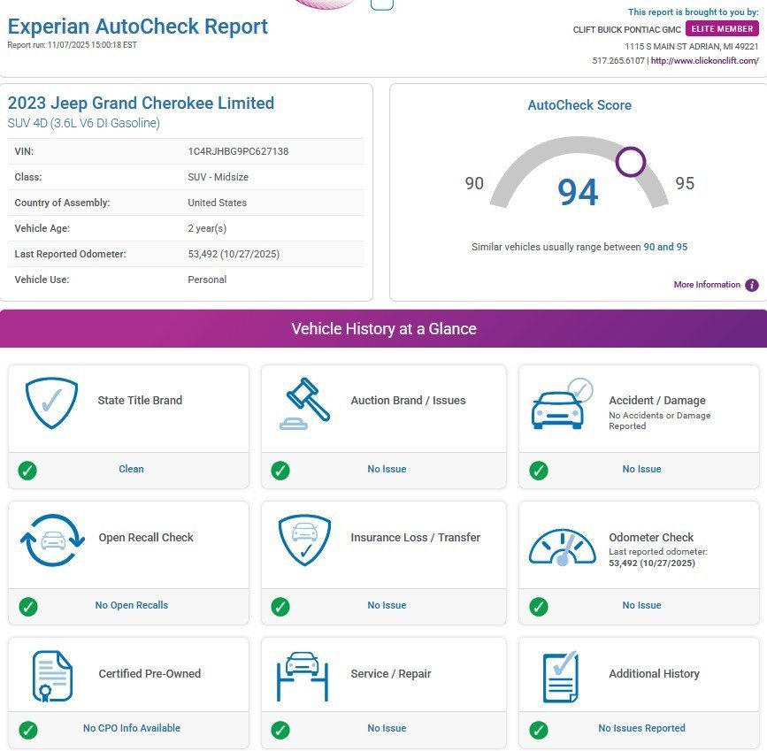 Used 2023 Jeep Grand Cherokee Limited image 3