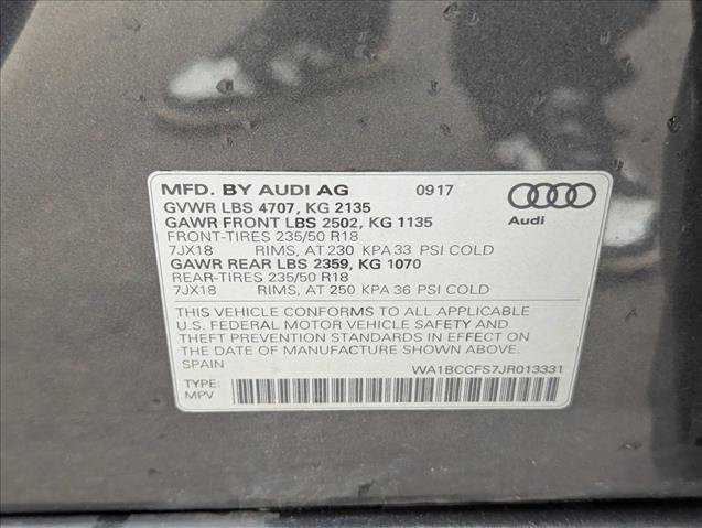 Used 2018 Audi Q3 2.0T Premium w/ Convenience Package FWD image 25